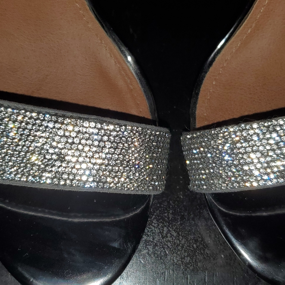 Steve Madden Rhinestone Strappy Heels - Picture 3 of 5